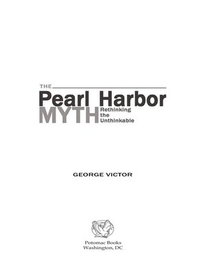 cover image of The Pearl Harbor Myth